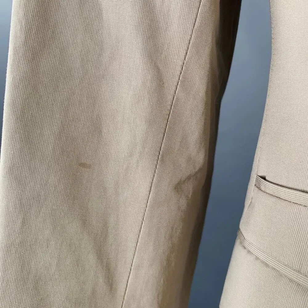 PS by PAUL SMITH Size 42 Khaki Cotton Blend Sport Coat